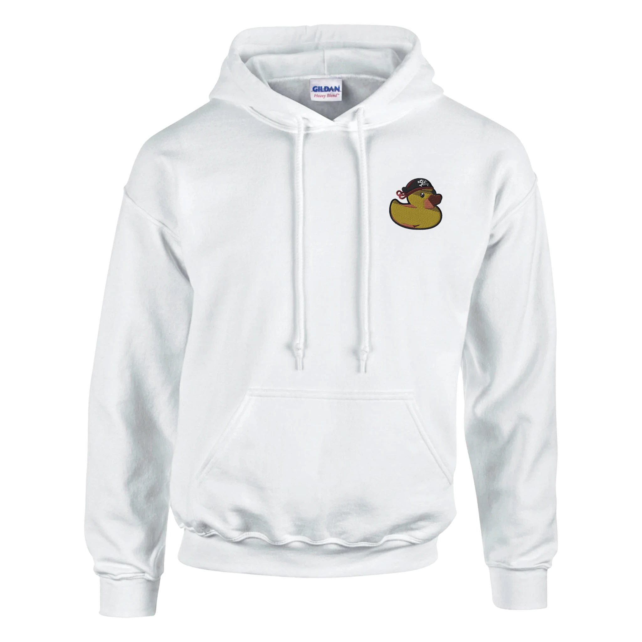 Rubber Ducky, Ahoy! - 50/50 Adult Hoodie (Embroidered)